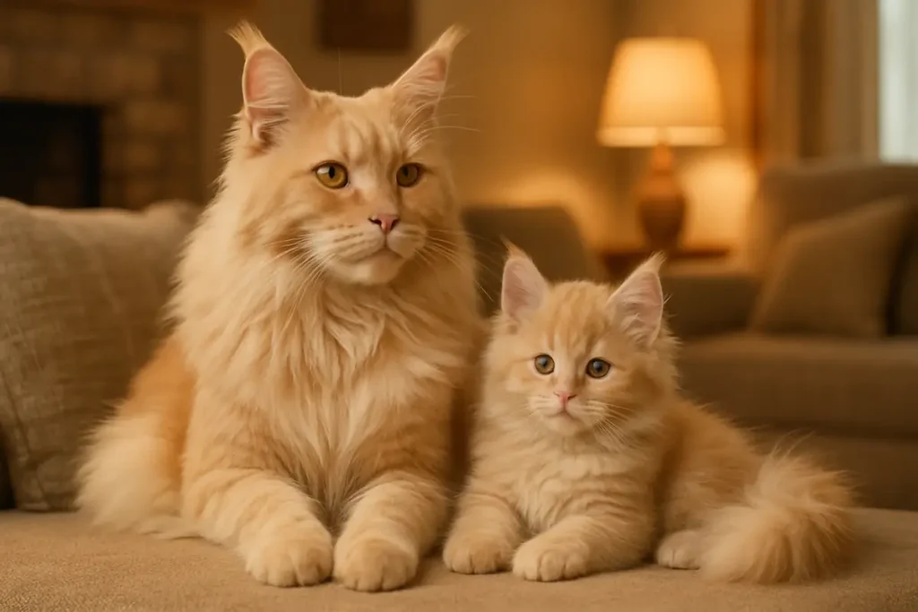 maine coon creme