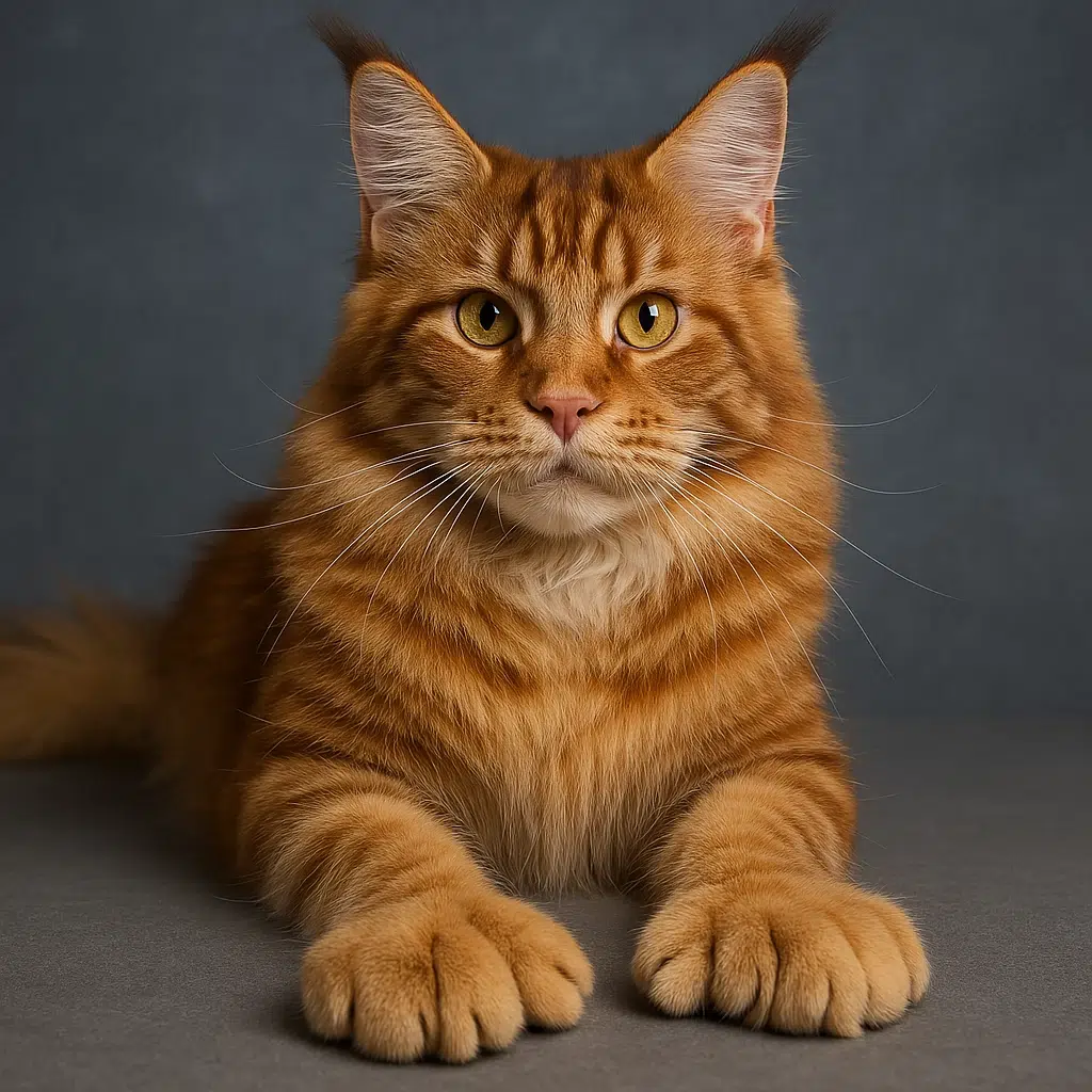 maine coon polydactyle