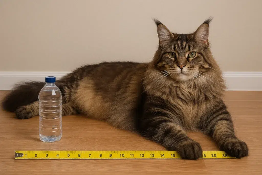maine coon taille