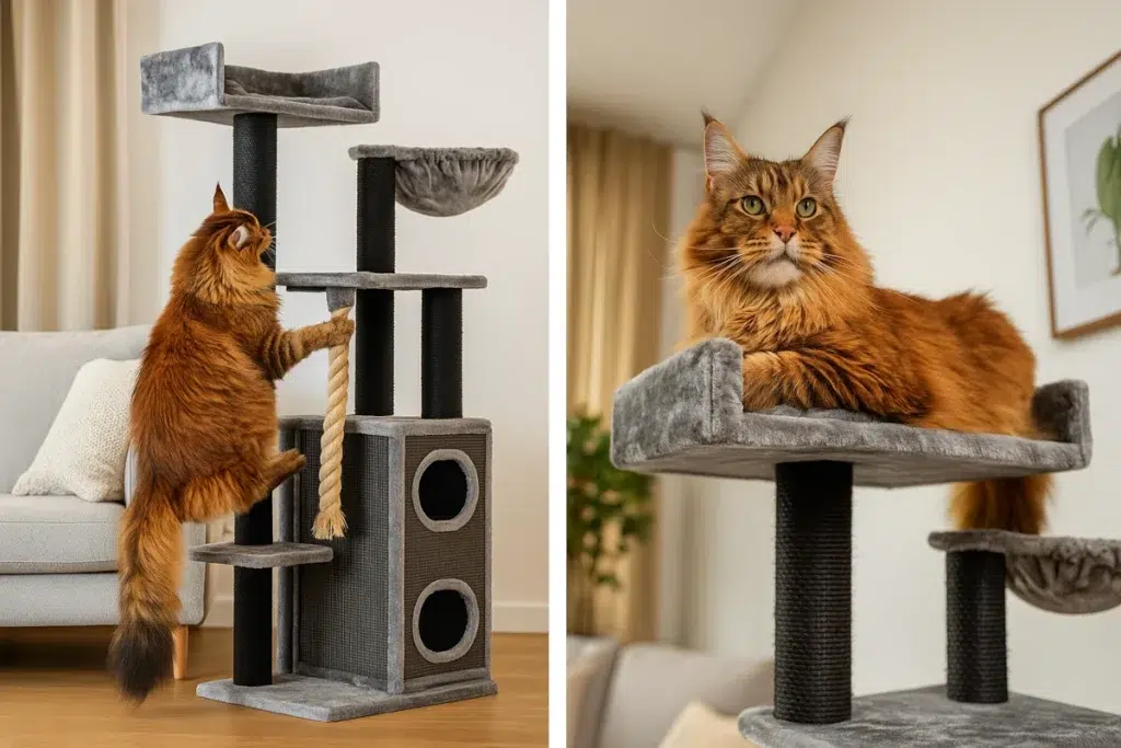 arbre à chat maine coon