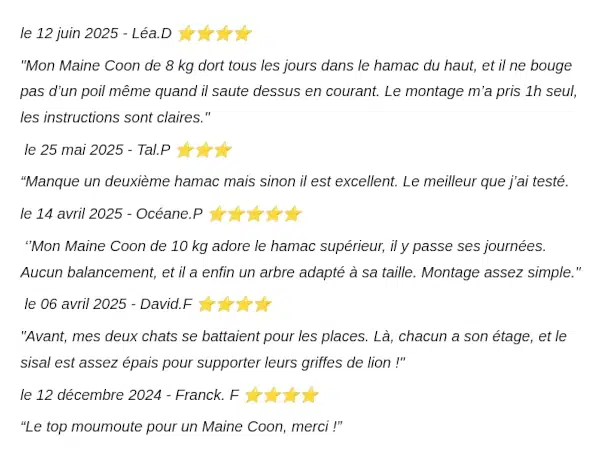 avis clients arbre a chat cat penthouse rhr quality