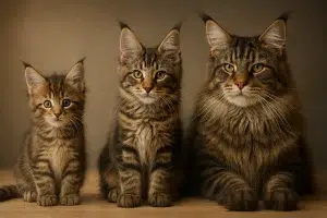 croissance du maine coon - développement lent