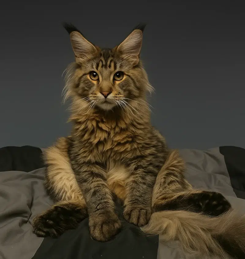 maine coon tabby