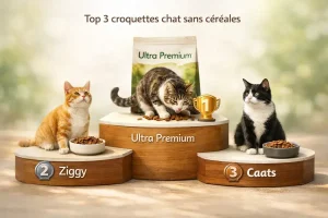 comparatif des meilleures croquettes chat sans céréales
